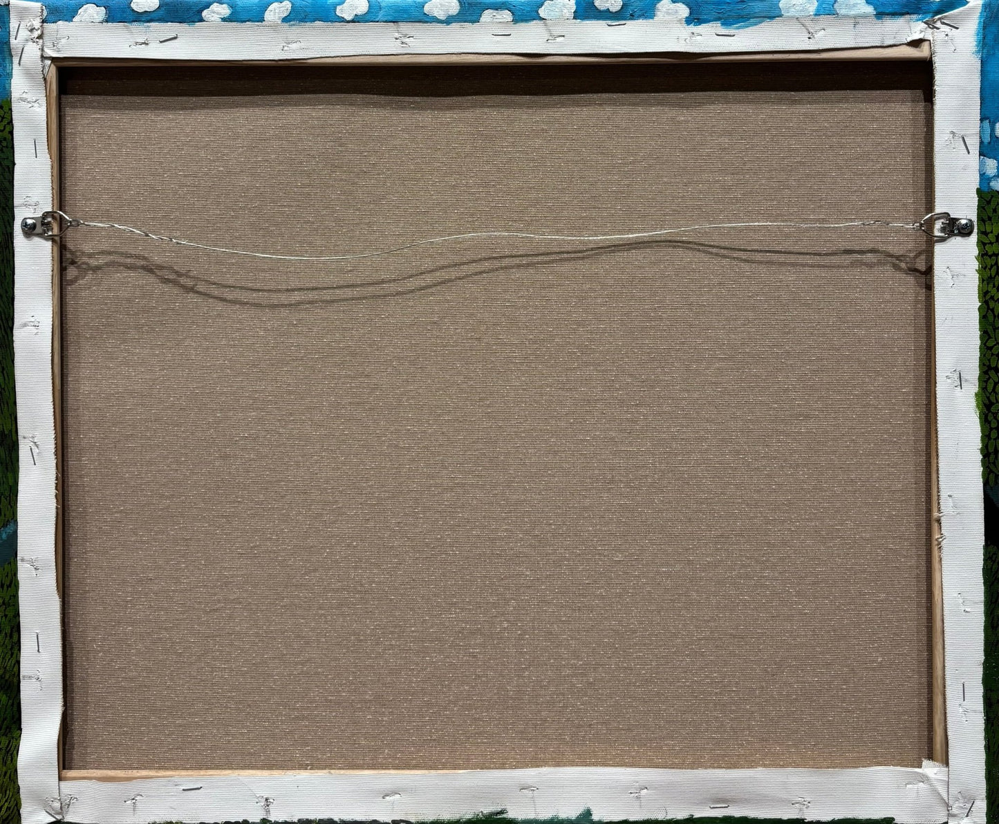 Original Painting "Carosel" by Olga Kerzner 19 3/4" x 23 5/8" - ThePopUp Art Gallery