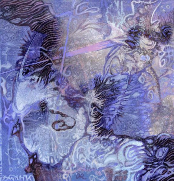 Limited Prints "A Magic of Feeling" by Olivia De Rossi 31.5" x 31.5" - ThePopUp Art Gallery