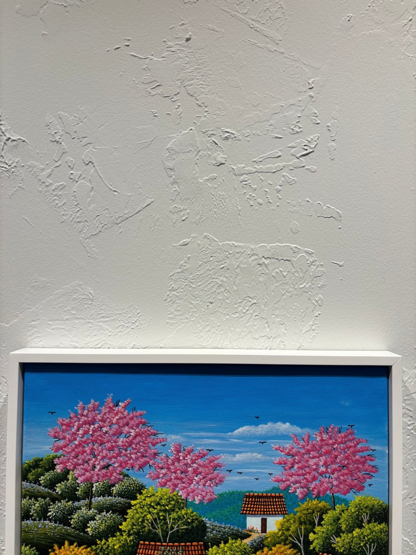 Original Painting "Oranges For Sale" by Alonso Flores, El Salvador, 19.7"x15.7" - ThePopUp Art Gallery