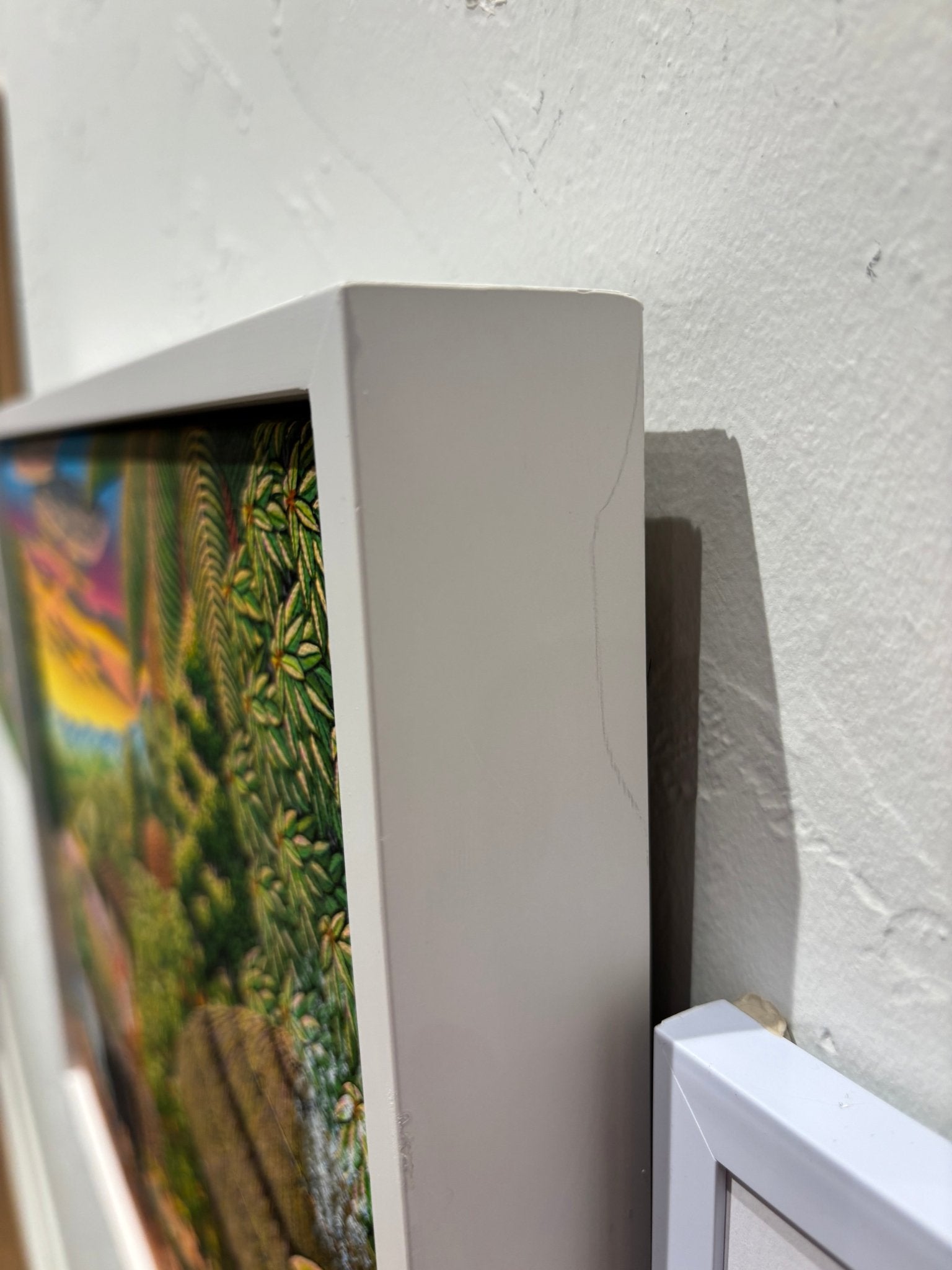 Original Painting "Traditional Logging" by Pedro Grandes 13.8"x17.7" - ThePopUp Art Gallery