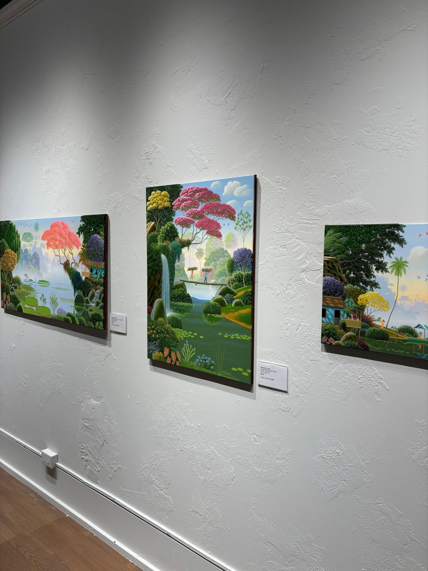 Original Painting "Watermelon Seller" by Edivaldo Barbosa de Souza 15.7” x 19.7” - ThePopUp Art Gallery