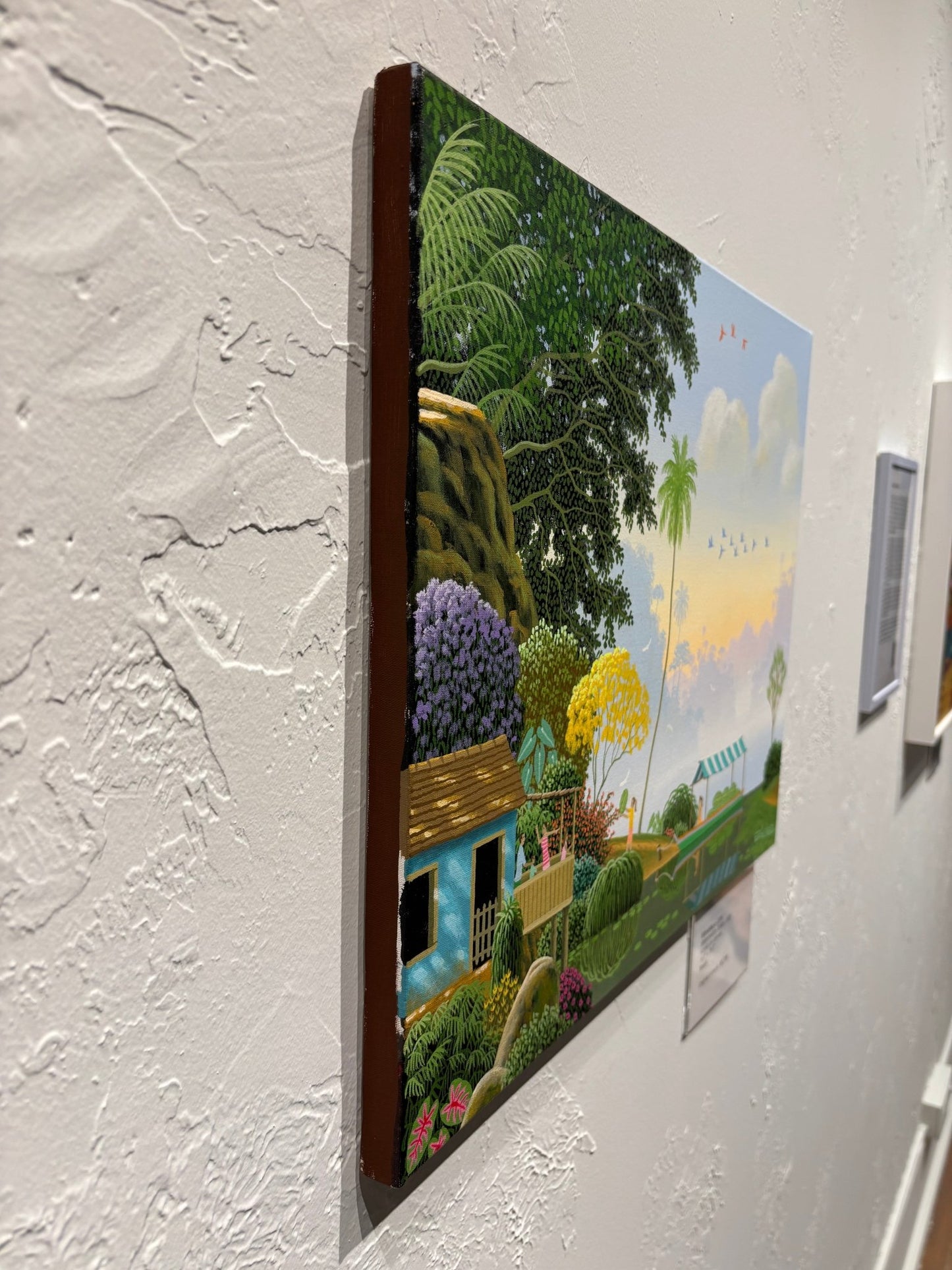 Original Painting "Watermelon Seller" by Edivaldo Barbosa de Souza 15.7” x 19.7” - ThePopUp Art Gallery