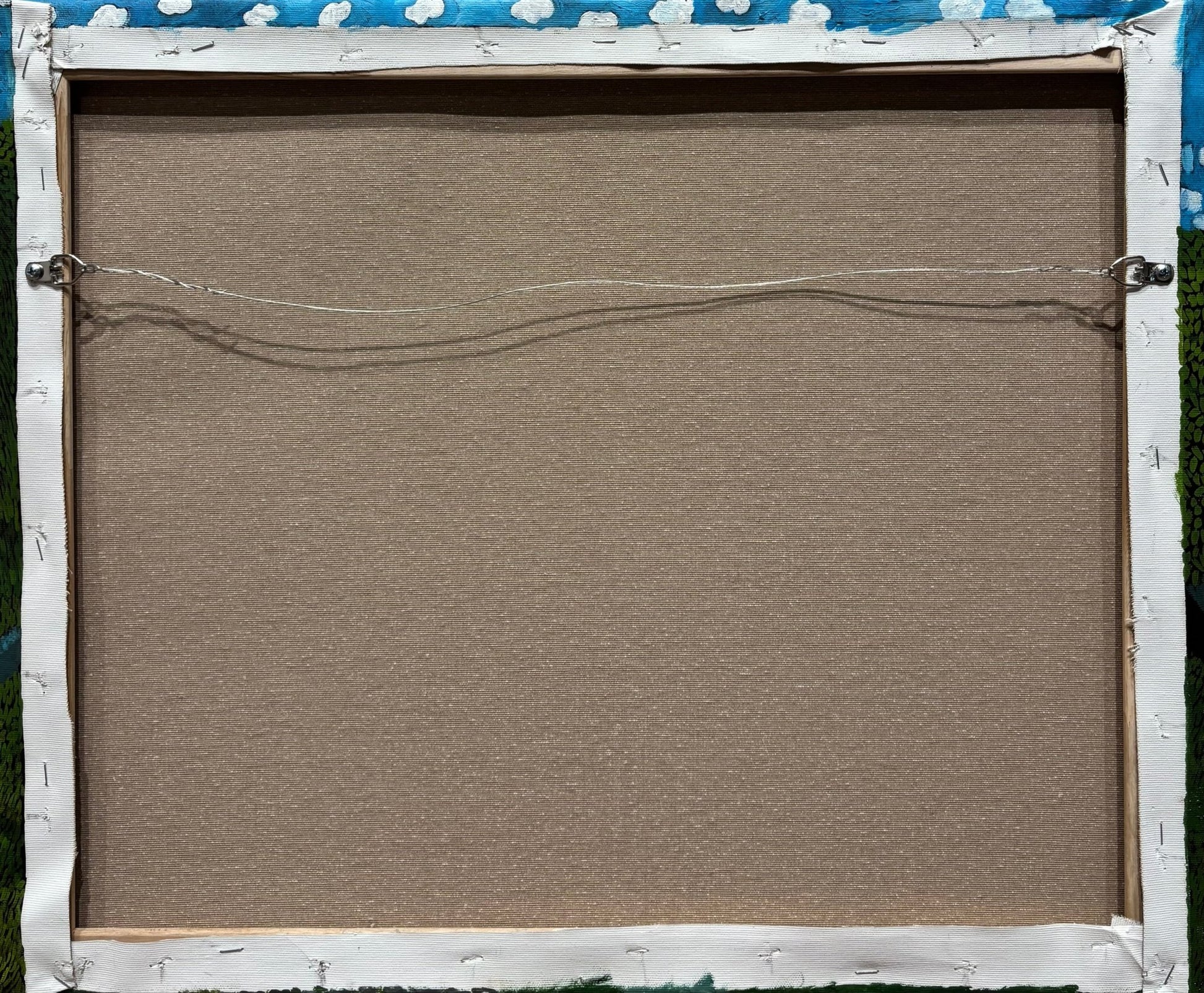 Original Painting "Carosel" by Olga Kerzner 19 3/4" x 23 5/8" - ThePopUp Art Gallery