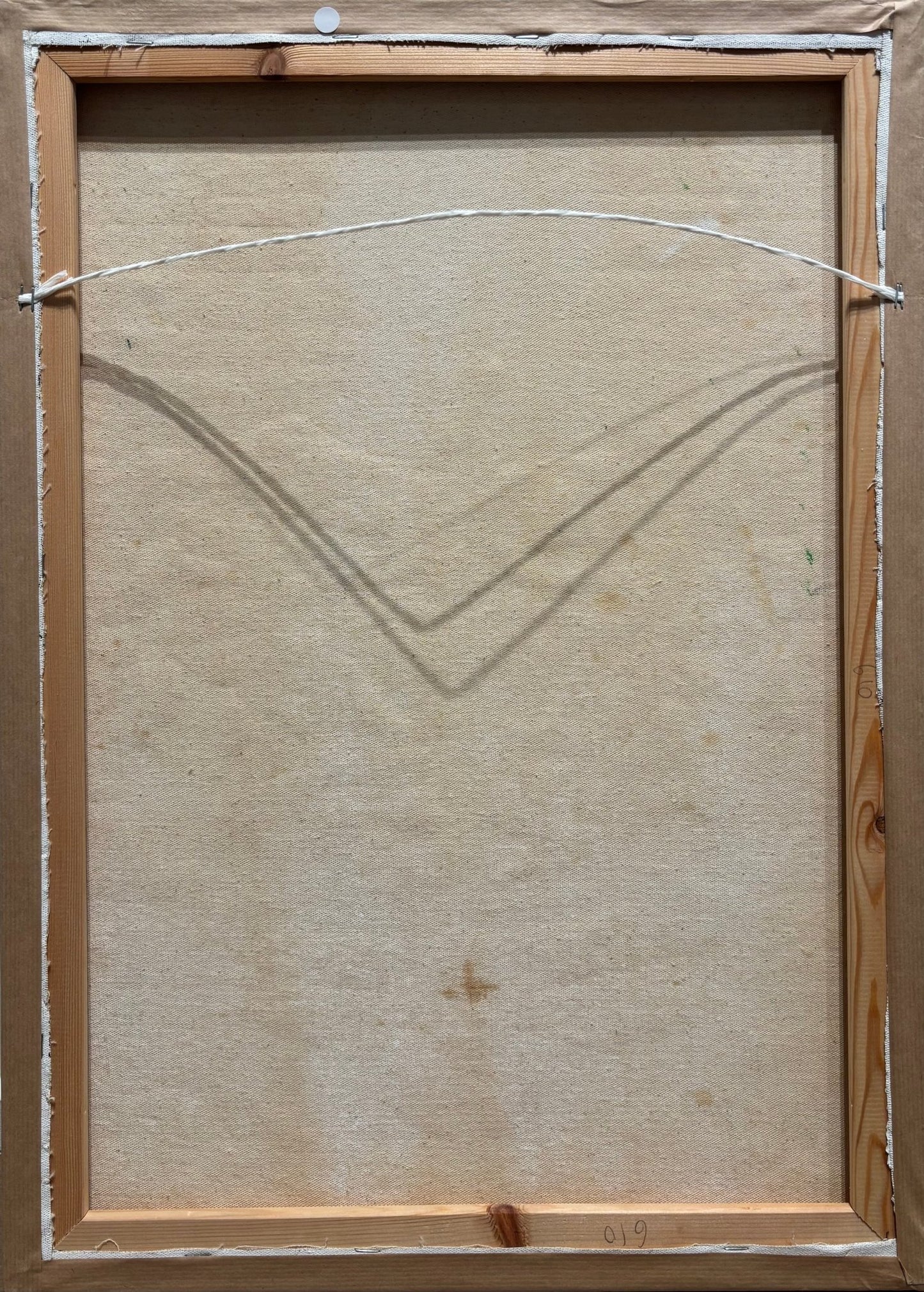 Original Painting "Chichicastenango Weaver" by Lorenzo Cruz 24.8” x 16.9” - ThePopUp Art Gallery