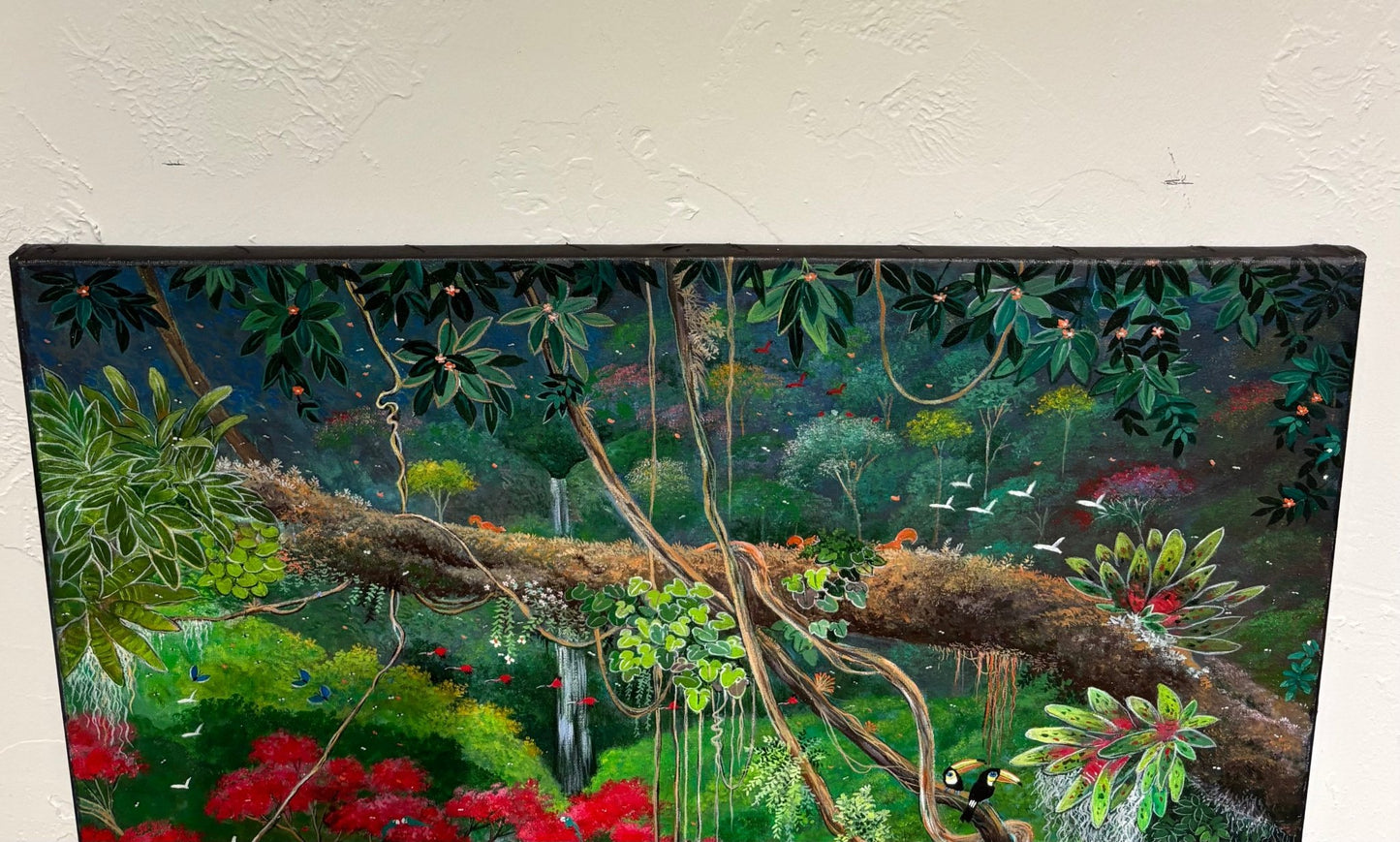 Original Painting "Solitude" by Mara Toledo 31 1/4" x 23 5/8" - ThePopUp Art Gallery