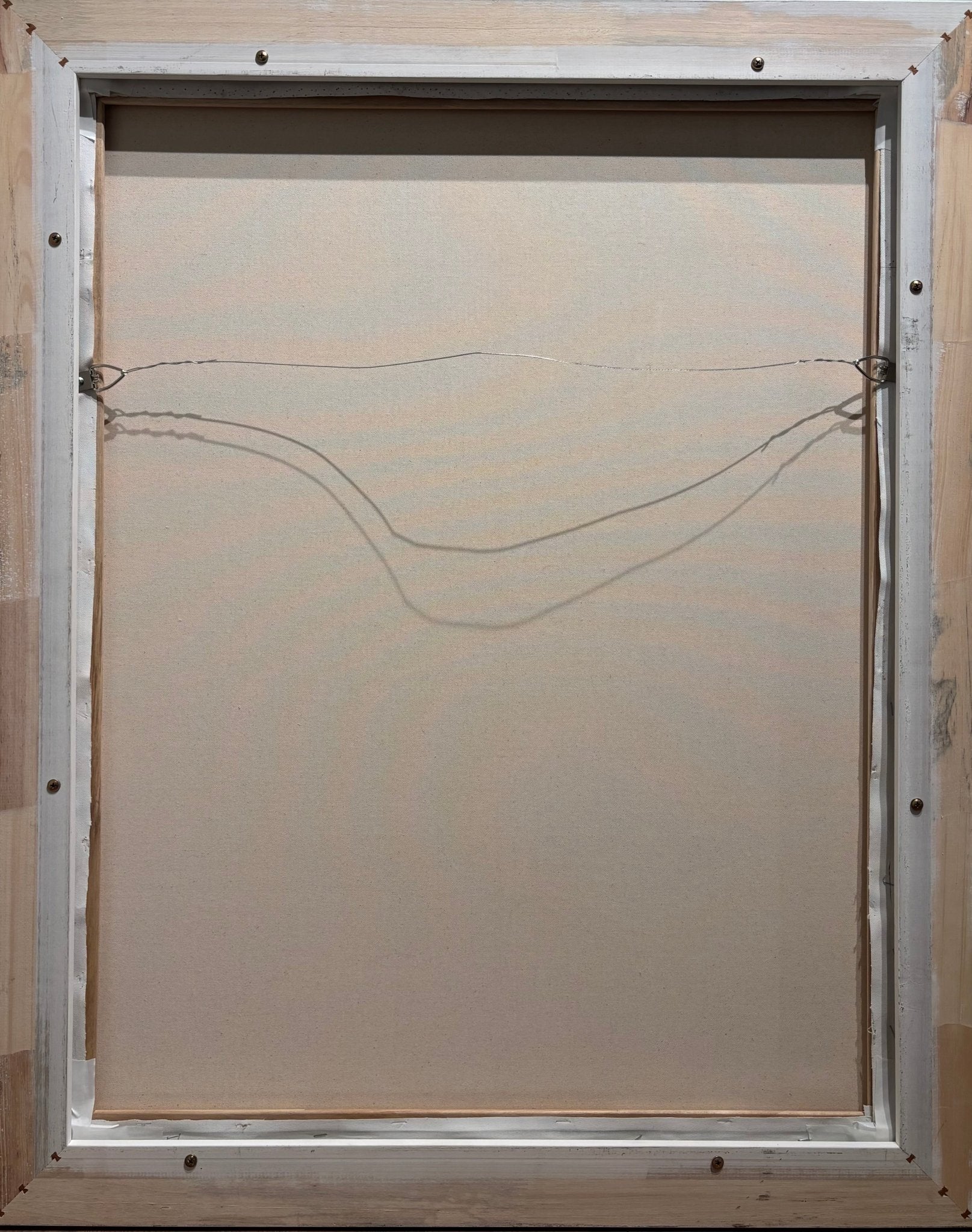 Original Painting "The Town Train" by Fausto Pérez 37.4" x 29.5" - ThePopUp Art Gallery