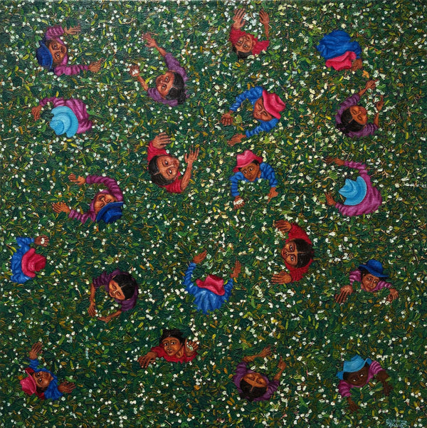 Original Painting "Glorious Day" by Abraham Batzin Navichocn - ThePopUp Art Gallery