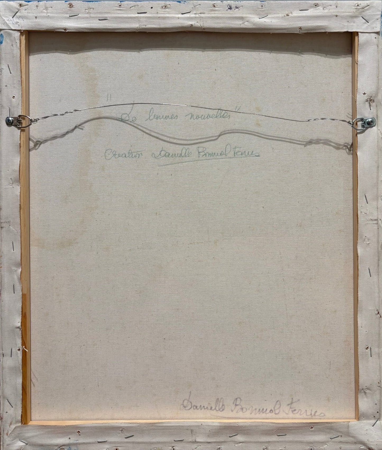 Original Painting "Good News" by Danielle Bonnol Ferou 21 1/4"x17" - ThePopUp Art Gallery