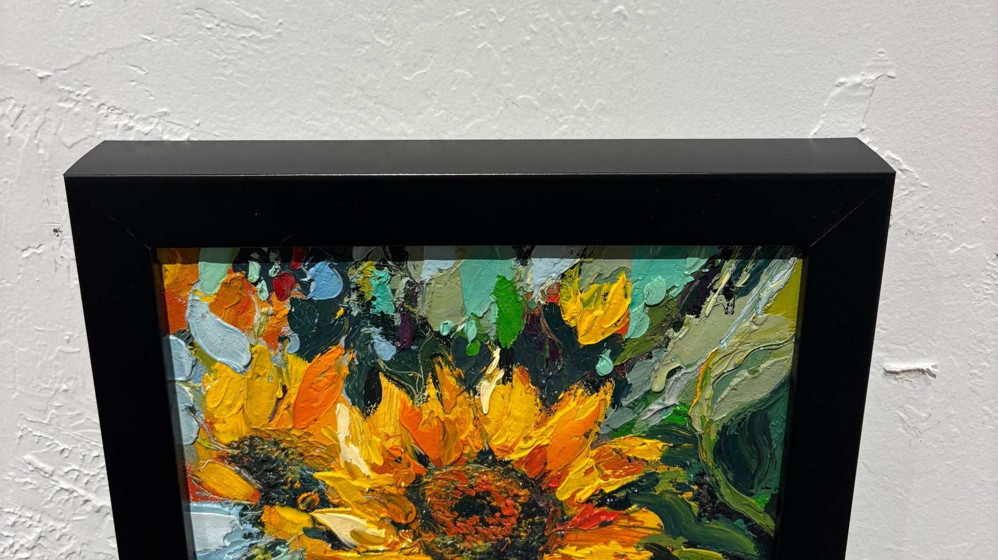 Original Painting "I Love Sundays" by Natalya Romanovsky 8" x 10" - ThePopUp Art Gallery