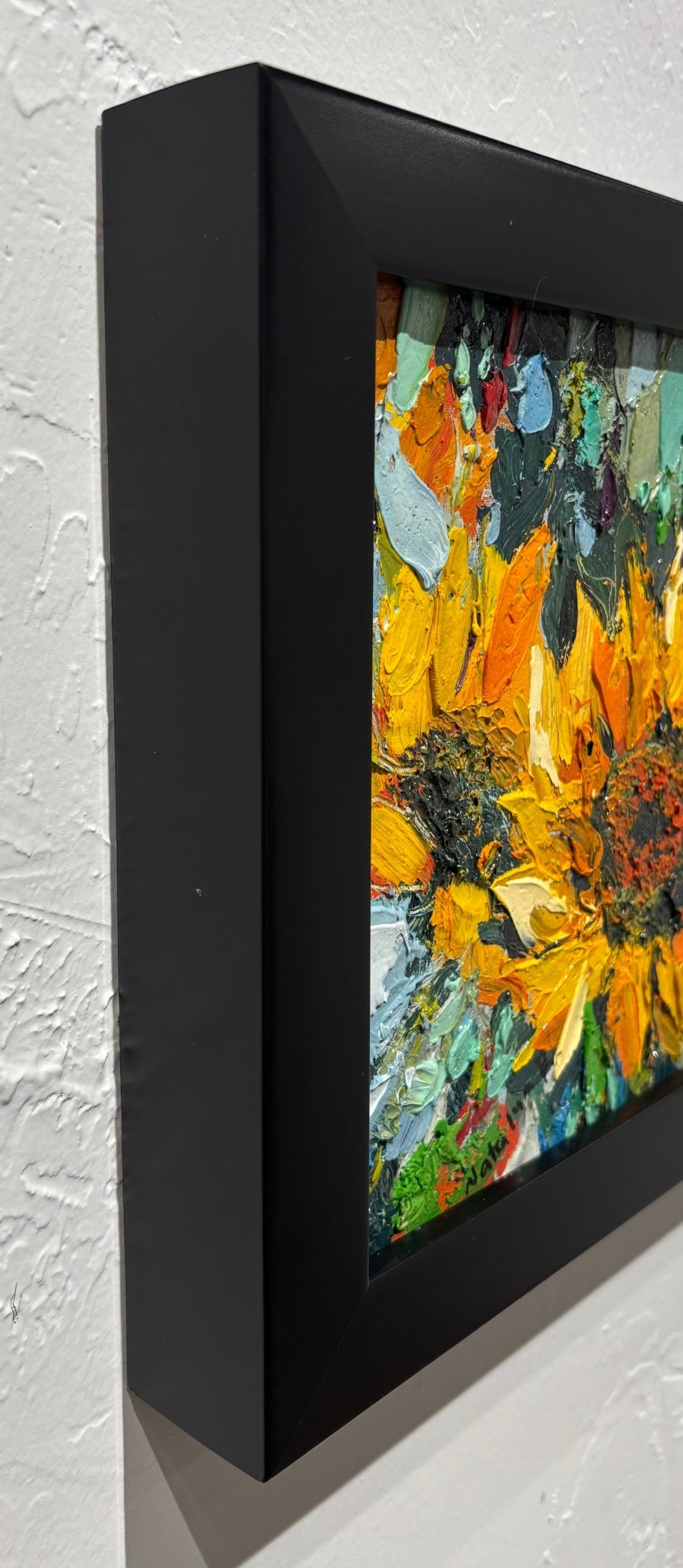 Original Painting "I Love Sundays" by Natalya Romanovsky 8" x 10" - ThePopUp Art Gallery