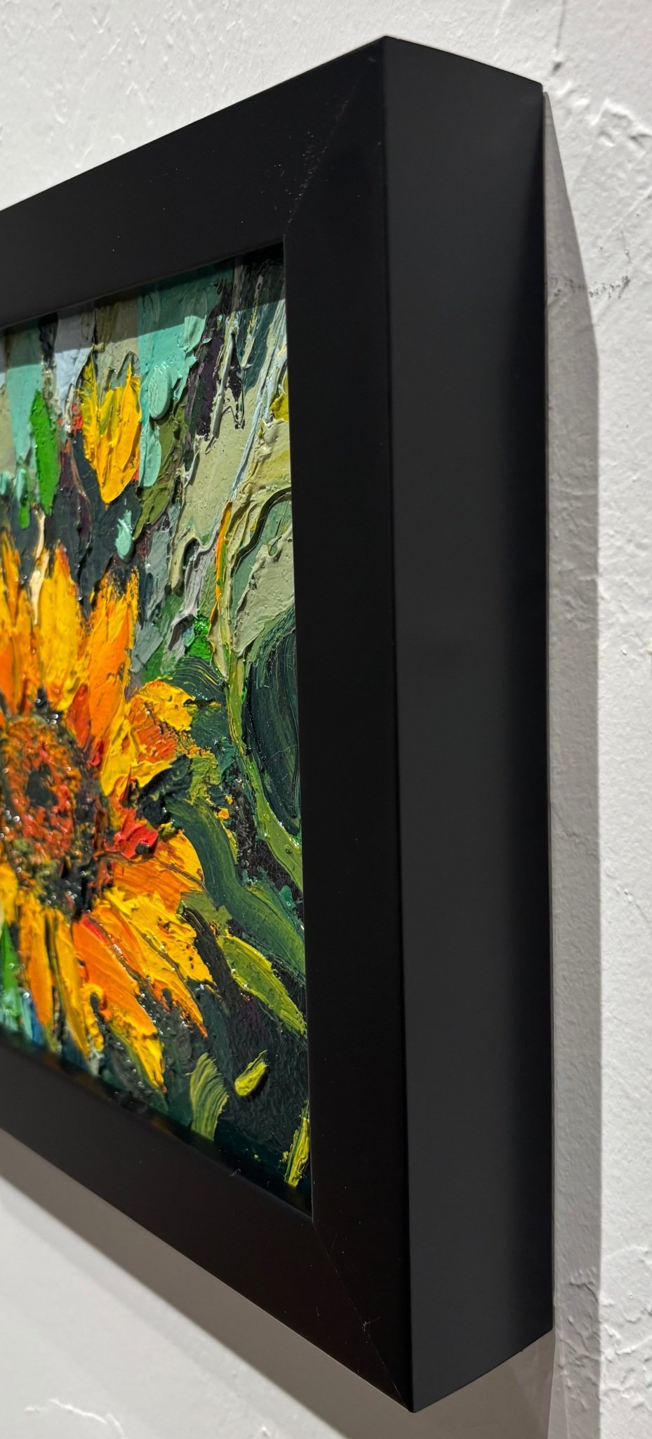 Original Painting "I Love Sundays" by Natalya Romanovsky 8" x 10" - ThePopUp Art Gallery