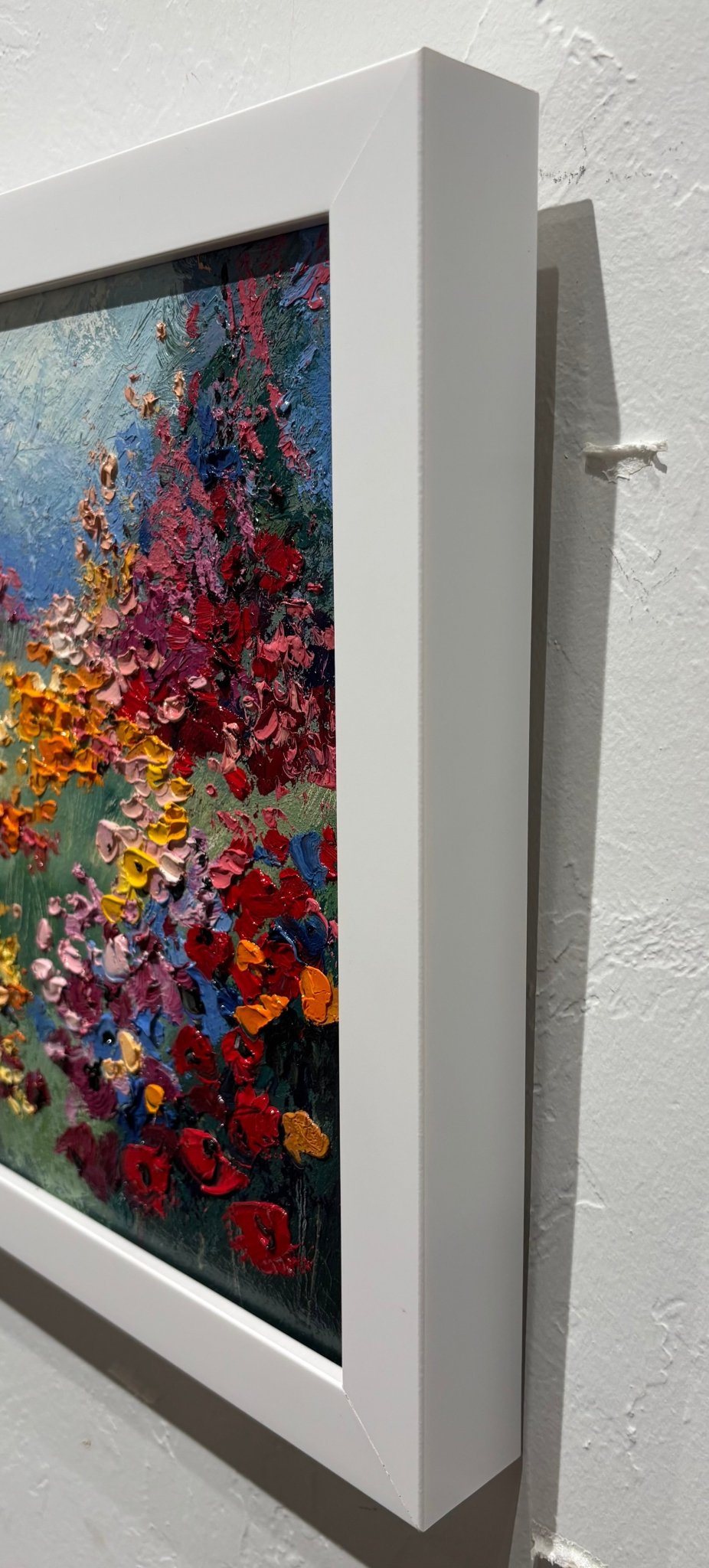 Original Painting "Forest Meadow" by Natalya Romanovsky 12" x 12" - ThePopUp Art Gallery