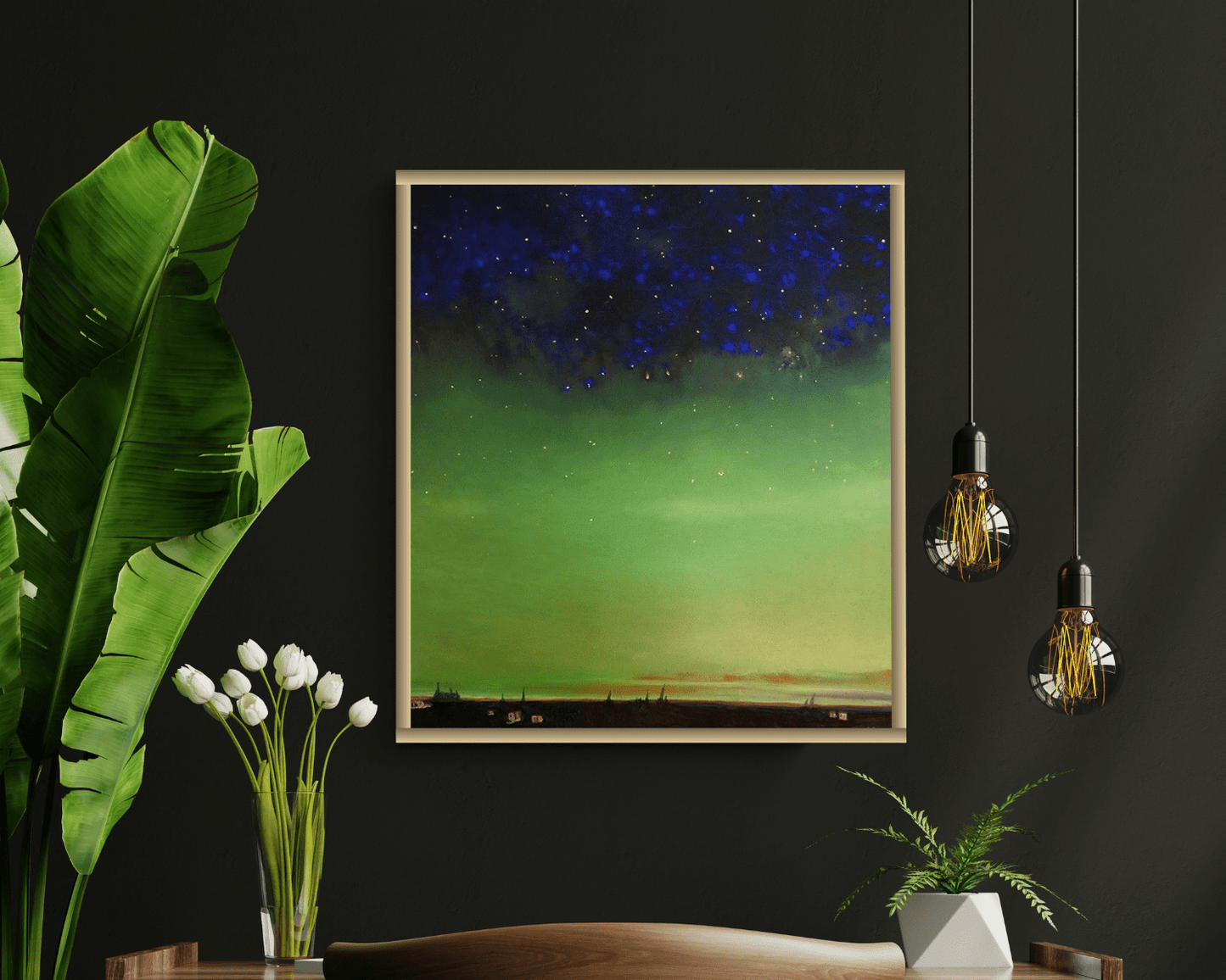 Limited Prints "Under the Stars" by Olivia De Rossi 31.5" x 27.6" - ThePopUp Art Gallery