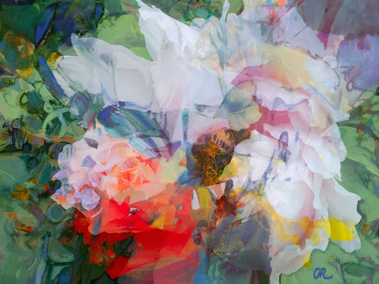Limited Prints "The Blossom" by Olivia De Rossi 47.2" x 35.4" - ThePopUp Art Gallery