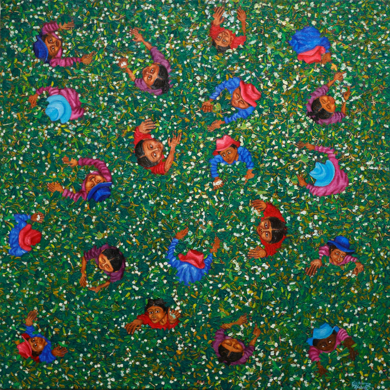 Original Painting "Glorious Day" by Abraham Batzin Navichocn - ThePopUp Art Gallery